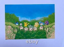 Carte Postale Pokémon 1999 Keiko Fukuyama Art Set B Complet Japonais Vintage