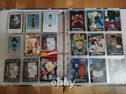 Cartes Dragon Ball avec des collection complète