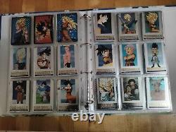 Cartes Dragon Ball avec des collection complète