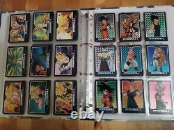 Cartes Dragon Ball avec des collection complète