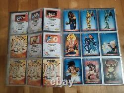 Cartes Dragon Ball avec des collection complète