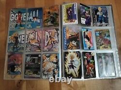 Cartes Dragon Ball avec des collection complète