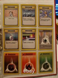 Cartes Pokémon Set de base 102/102 COMPLET Édition 2 + Album Trading Card Game