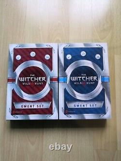 Cartes gwynt officielles The Witcher, set complet français. 4 jeux de cartes
