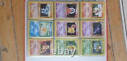 Cartes pokemon Set de base 1999 Wizards COMPLET en bon état