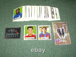 Champions Of Europe 2005-2006 Complete Set Panini 384 Stickers Messi Ronaldo