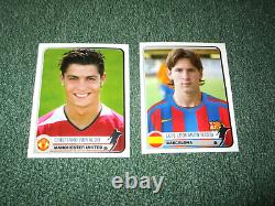 Champions Of Europe 2005-2006 Complete Set Panini 384 Stickers Messi Ronaldo