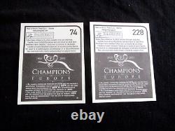 Champions Of Europe 2005-2006 Complete Set Panini 384 Stickers Messi Ronaldo