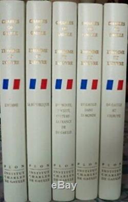 Charles de Gaulle, l'Homme et l'Oeuvre (Complet en 5 volumes)