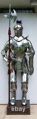 Chevalier médiéval armure portable croisé costume complet armure cadeau de
