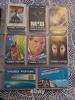 Cinecarte Videos Future Collection Complete + De 200 Cartes