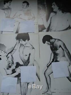 Collection Complete 30 Photos Nu Artsitique De Brit Love 1973 Hommes Gay Males