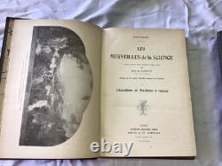 Collection Complète MAX DE NANSOURY LES MERVEILLES DE LA SCIENCE 6 Volumes 1911