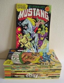 Collection Complete Mustang Lug Annee 1980 Du N°54 A N°70