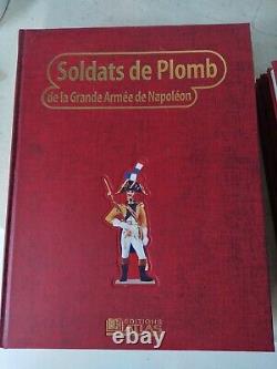 Collection Complète Soldats de Plomb de la Grande Armée de Napoléon en 8 Volumes