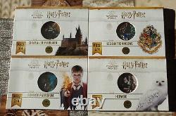 Collection Complete X22 Monnaies Argent 10e Et 50e Harry Potter 2021