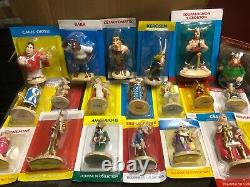 Collection Complète de 70 Figurine plastoy Astérix Edition Atlas Et Décors NEUF