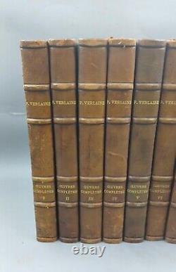 Collection Complète des Ouvres de Paul Verlaine Édition 1938 illustrée par Ber