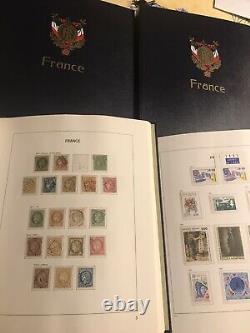 Collection France 1849/2000 En 4 Albums DAVO Luxe Quasi Complet Cote + De 21000