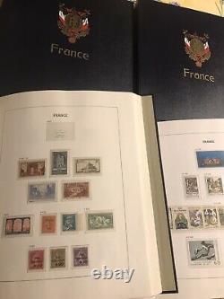 Collection France 1849/2000 En 4 Albums DAVO Luxe Quasi Complet Cote + De 21000