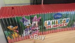 Collection Intégrale La Maison de Mickey complet 50 livres + 50 DVD altaya