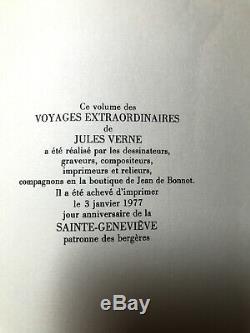 Collection Jules Verne Jean de Bonnot Complète 32 Volumes