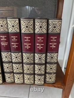 Collection Livre De Gaulle, Ouvres complètes Cercle des Bibliophiles 1972 16 vol