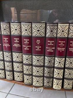 Collection Livre De Gaulle, Ouvres complètes Cercle des Bibliophiles 1972 16 vol
