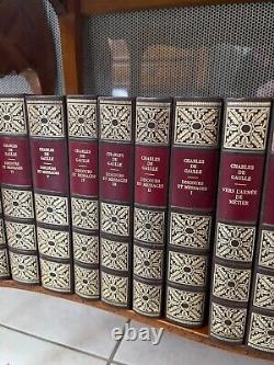 Collection Livre De Gaulle, Ouvres complètes Cercle des Bibliophiles 1972 16 vol
