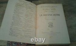 Collection. Oeuvres complètes d'horore de Balzac. 1908, 49 livres