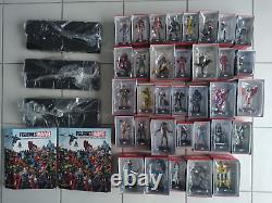 Collection Panini collection complète de 30 figurine marvel + les 5 hors série