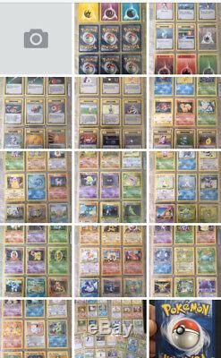 Collection Pokémon complète set de base Edition 1 FR, dracaufeu, tortank