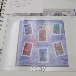 Collection blocs-feuillets de timbres de France neufs 1975-2010 complet