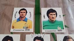 Collection complète 16 images Panini Chaussettes Stemm Coupe du monde 78 Platini