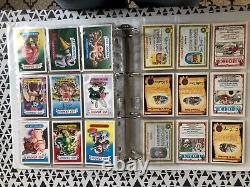 Collection complète (177 pièces) carte les Crados série 1 de 1986