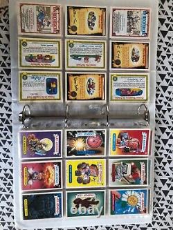 Collection complète (177 pièces) carte les Crados série 1 de 1986