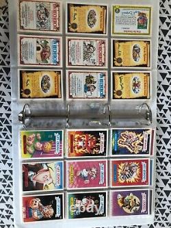 Collection complète (177 pièces) carte les Crados série 1 de 1986