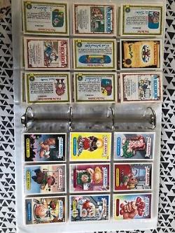 Collection complète (177 pièces) carte les Crados série 1 de 1986