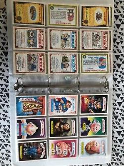 Collection complète (177 pièces) carte les Crados série 1 de 1986