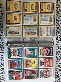 Collection complète (177 pièces) carte les Crados série 1 de 1986