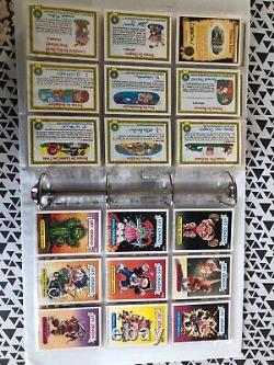 Collection complète (177 pièces) carte les Crados série 1 de 1986