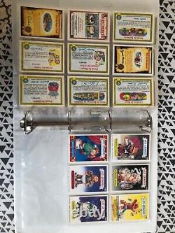 Collection complète (177 pièces) carte les Crados série 1 de 1986