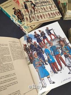 Collection complète 17 volumes de l'uniforme et les armes Liliane & Fred FUNCKEN