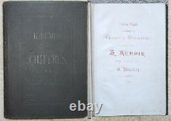 Collection complète Chiffres et Monogrammes, Renoir, élève de Daniel graveur