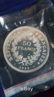 Collection complete De 50 Francs Hercule Piéfort