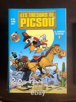 Collection complète La Jeunesse de Picsou t. 1 à 7 poster + stickers intacts