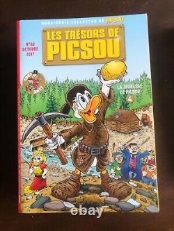 Collection complète La Jeunesse de Picsou t. 1 à 7 poster + stickers intacts