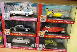 Collection complète Les voitures de Spirou et Fantasio Editions Atlas