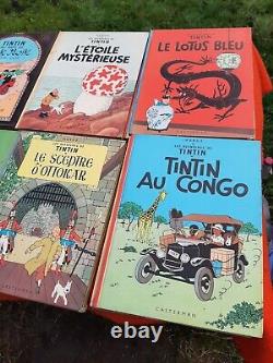 Collection complète TINTIN les aventures de tintin et milou 21 livres