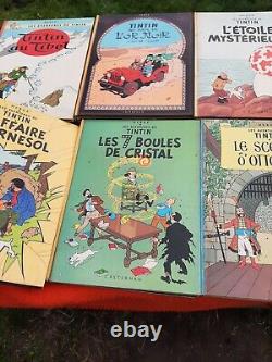 Collection complète TINTIN les aventures de tintin et milou 21 livres